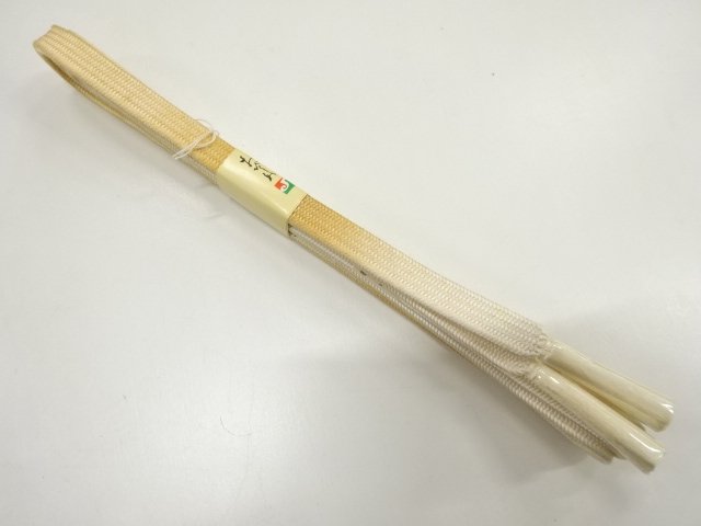 JAPANESE KIMONO / UNUSED HAND-TIED OBIJIME
